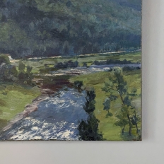 Oil Painting on Canvas by Xavier Wurth (1869-1933)