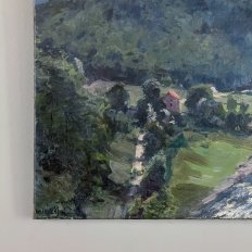 Oil Painting on Canvas by Xavier Wurth (1869-1933)