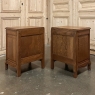 Pair Antique French Louis XV Petit Nightstands ~ End Tables