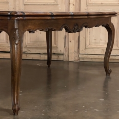 Antique Country French Draw Leaf Banquet Table