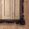 19th Century French Louis XIV Carved Wood Beveled Mirror