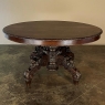 19th Century French Renaissance Oval Center Table
