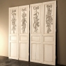 TWO Pair 19th Century French Louis XVI Painted Interior Doors