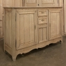 Early 19th Century Country French Buffet in Stripped Oak