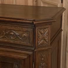 19th Century Liegoise Hand-Carved Louis XIV Style Buffet