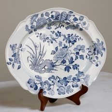 Antique Wedgwood Blue & White Platter