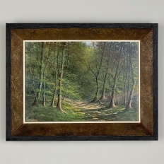 Framed Oil Painting on Canvas by Ewald Kreusch (1895-1960)