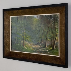 Framed Oil Painting on Canvas by Ewald Kreusch (1895-1960)