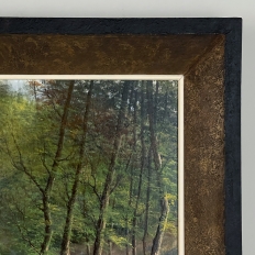 Framed Oil Painting on Canvas by Ewald Kreusch (1895-1960)
