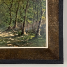 Framed Oil Painting on Canvas by Ewald Kreusch (1895-1960)