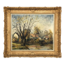 Framed Oil Painting on Canvas by Nelly Windels (1922-2007)