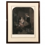 19th Century Framed Hand-Colored Engraving ca. 1860