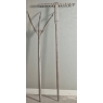 Pair Antique Rustic Wooden Rake and Fork