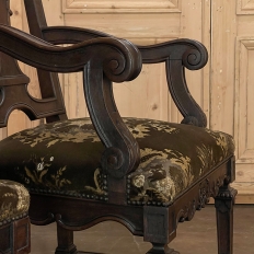 Pair Antique French Louis XIV Armchairs ~ Fauteuils