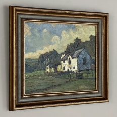 Framed Oil Painting on Canvas by J. M. Jamson