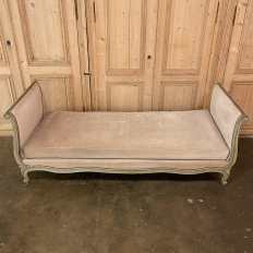 Antique French Louis XV Painted Daybed ~ Sofa
