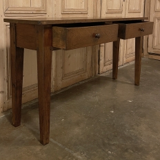 19th Century Rustic Country French Sofa Table ~ Hall Table