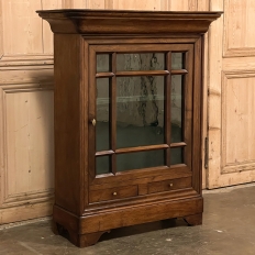 19th Century French Louis Philippe Period Vitrine ~ Confiturier