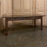19th Century Country French Elmwood Farm Table