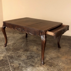 Antique Liegoise Writing Table with 2 Drawers