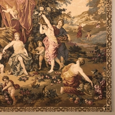 Antique French Tapestry by Gobelins of Paris