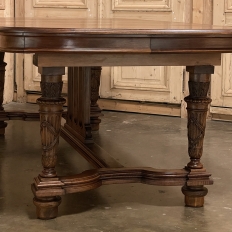 19th Century French Louis XVI Walnut Dining Table
