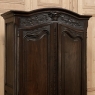 19th Century Country French Bonnetiere ~ Armoire from Normandie