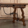 Early 19th Century Spanish Desk with Wrought Iron