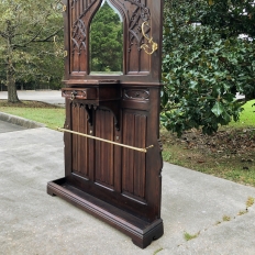 19th Century French Gothic Hall Tree