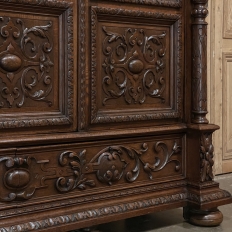 19th Century French Renaissance Bookcase