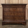 19th Century French Louis Philippe Period Mahogany Marble Top Commode