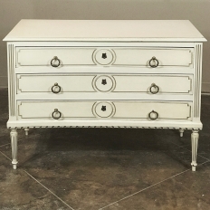Antique French Louis XVI Painted Commode