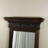 Antique Italian Baroque Walnut Mirror