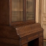 19th Century Louis Philippe Period Mueche Mahogany Secretary with Bookcase