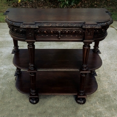 Pair 19th Century French Neoclassical Consoles ~ Dessert Buffets