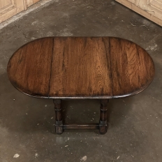 Antique Drop Leaf Coffee Table