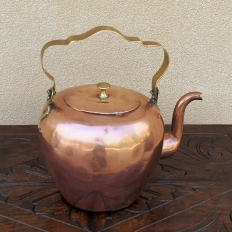18th Century Copper Tea Kettle