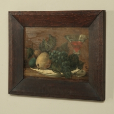 Antique Arts & Crafts Period Framed Oil Painting on Board
