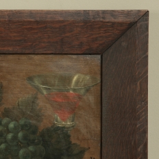 Antique Arts & Crafts Period Framed Oil Painting on Board