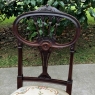 19th Century French Louis XVI Mahogany Salon Chair