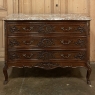 19th Century Louis XV Marble Top Commode ~ Chest of Drawers