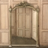 Grand 19th Century French Louis XVI Painted Mirror