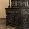 19th Century French Renaissance Buffet with Carved Backsplash
