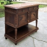 19th Century French Louis XVI Marble Top Dessert Buffet ~ Sideboard