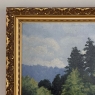 Antique Framed Oil Painting on Canvas by Xavier Wurth (1869-1933)