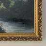 Antique Framed Oil Painting on Canvas by Xavier Wurth (1869-1933)