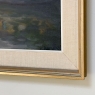 Mid-Century Framed Oil on Canvas Canal Scene, Signed by the Artist