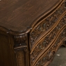 Stunning 19th Century Italian Baroque Hand-Carved Commode