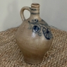 Antique Hand-Painted Earthenware Jug