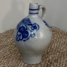 Antique Hand-Painted Earthenware Jug
